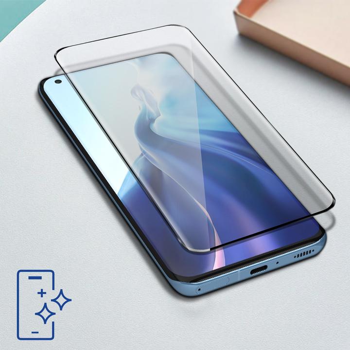 Produktbild 3MK Hardglass Max Bildschirmschutz (1 Stück, Xiaomi Mi 11 5G)