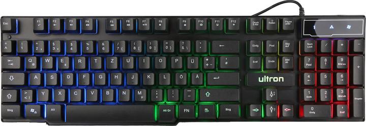 Actual product image Ultron HAWK Gaming Kit 4in1 (Keyboard+Mouse+MousePad+Headset) (DE, Cable)