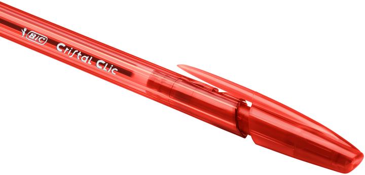 Image du produit Bic CRISTAL CLIC - non rechargeable (Rouge, 20 x)