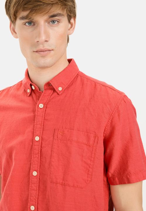 Image du produit Camel Active Kurzarmhemd aus einem Baumwoll-Leinenmix (5XL)