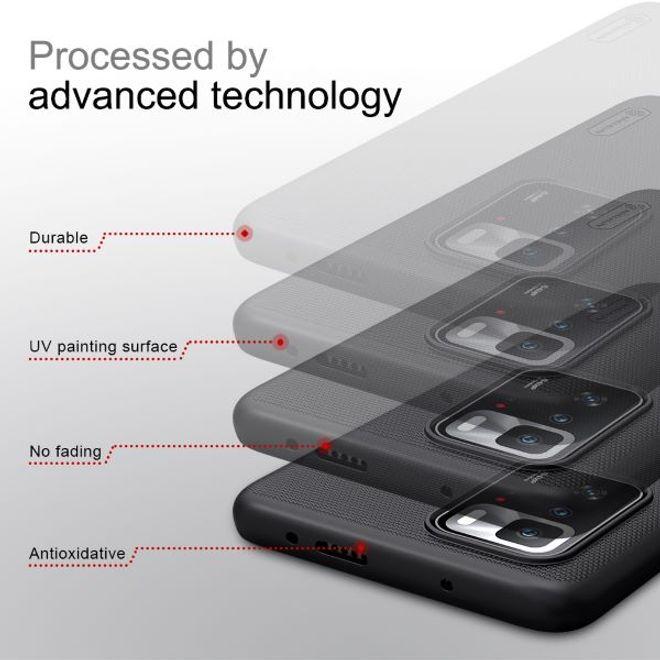 Immagine prodotto Nillkin Serie Super Frosted Shield (Xiaomi Redmi Note 10 Pro 5G)