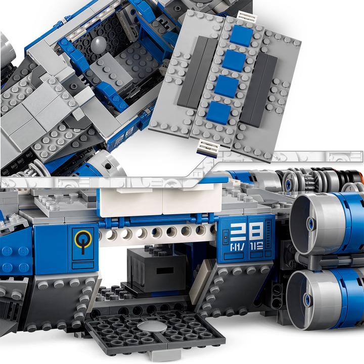 Actual product image LEGO I-TS Rebel transport ship (75293, LEGO Star Wars)