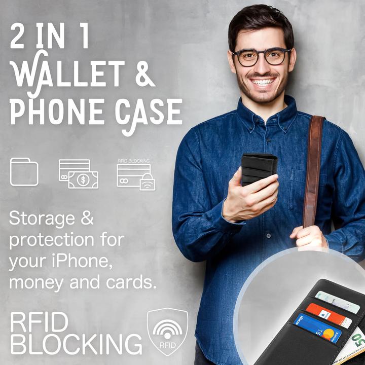 Actual product image Nalia Genuine Leather Flip Case Cover with Magnetic Closure (Samsung Galaxy S23 Ultra)