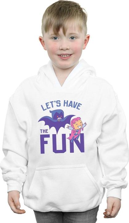 Actual product image Boys Teen Titans Go Let's Have The Fun Hoodie (128)