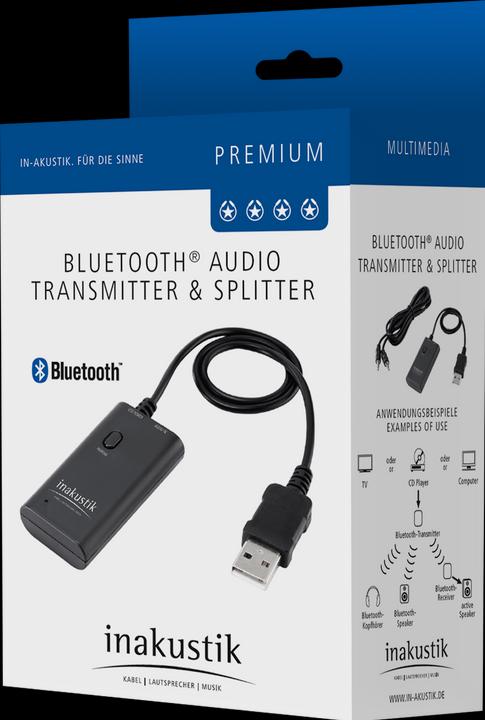 Immagine prodotto Inakustik Trasmettitore audio Bluetooth e splitter (Emittenti)