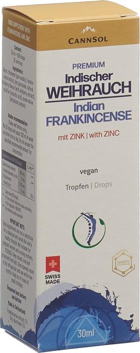 Cannsol Indischer Weihrauch mit Zink wasserlöslich optimale Bioverfügbarkeit liq (1 Stück, Tropfen, 106 g)
