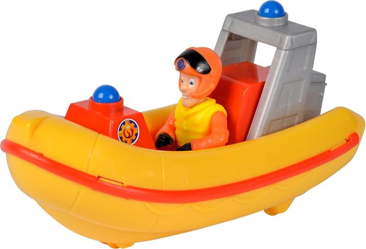 Actual product image Simba Sam Junior Neptune with Elvis figure, boat floats