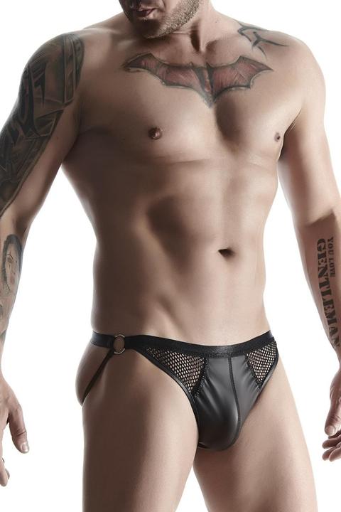 Produktbild Regnes Fetish Planet Wetlook Men's open back briefs (M)