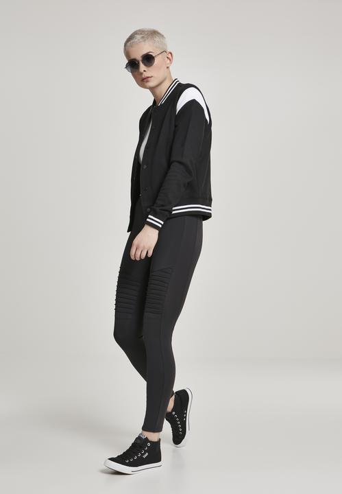 Actual product image Urban Classics Ladies Inset College Sweat Jacket (XXL)