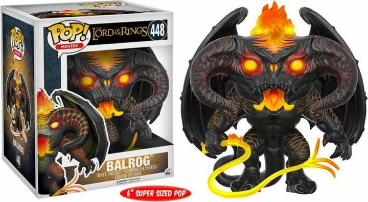 Actual product image Funko POP! Movies Super Sized - Lord of the Rings: Balrog