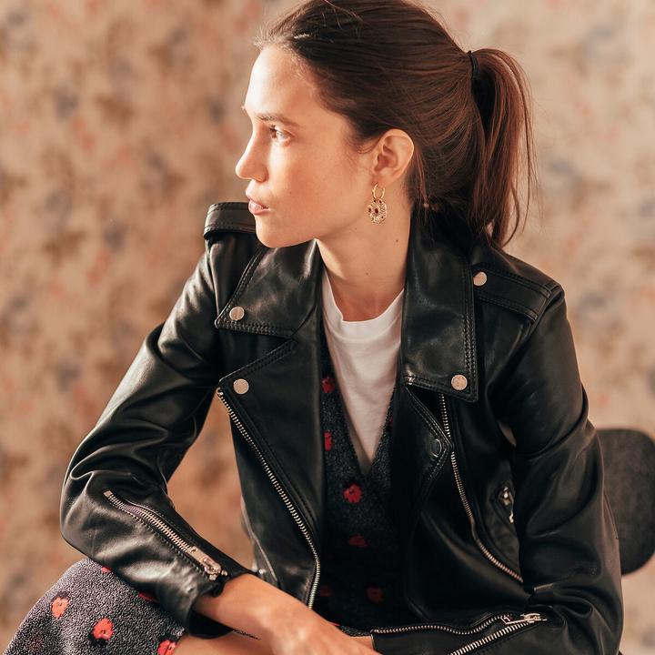 Produktbild La Redoute Collections Lederjacke Gaston (34)