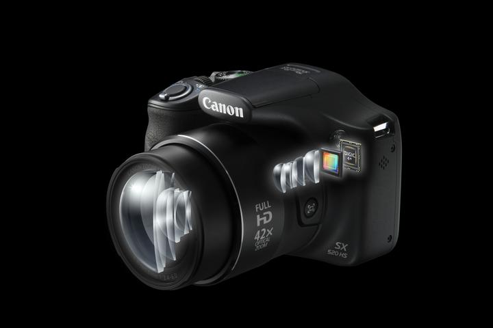 Actual product image Canon Powershot SX520 HS (1/2,3'')