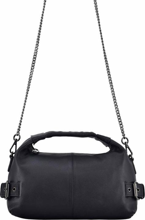 Actual product image Núnoo Nunoo Dandy w.Buckles Cozy Black Ladies Shoulder Bag - Black - One Size