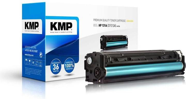 Image du produit KMP Toner remplacé HP131A/ Canon 731Y (CF212A/6269B002) (Y)