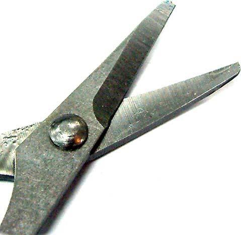 Actual product image Yeah Racing Lexan scissors curved (14 cm)