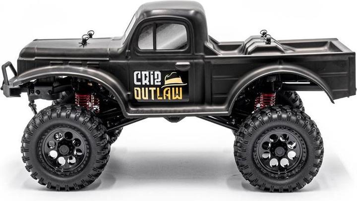 Actual product image Funtek Scale Crawler CR12 Outlaw Black, RTR, 1:12 (RTR Ready-to-Run)