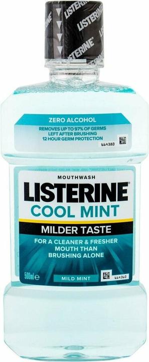 Listerine Bain de bouche Menthe fraîche Menthe douce (500 ml, Rince-bouche)