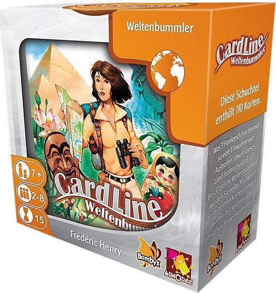 Produktbild Asmodée Cardline Weltenbummler (Deutsch)