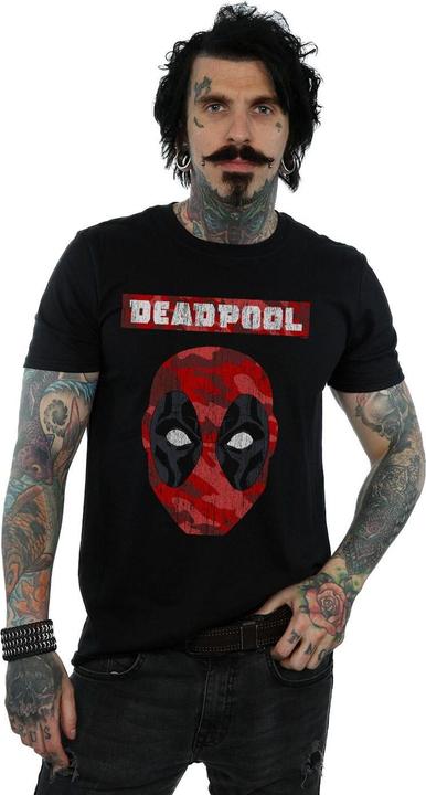 Image du produit - T-shirt DEADPOOL CAMO HEAD - Homme (5XL)