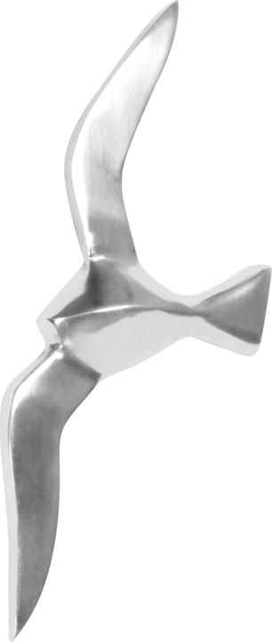 Produktbild FineBuy Wanddekoration Möwe Aluminium 30 cm