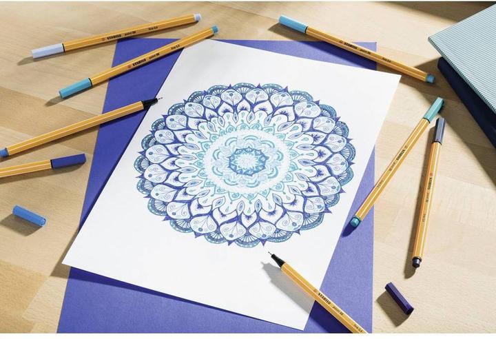 Produktbild STABILO point 88 Fineliner (Mehrfarbig, 10 x)