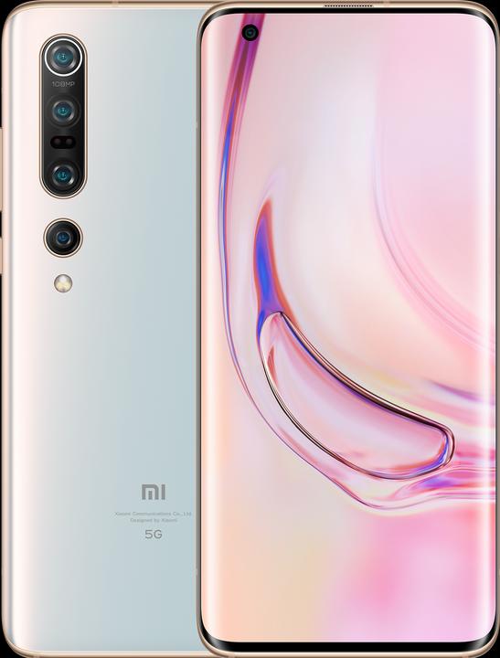 Produktbild Xiaomi Mi 10 Pro (256 GB, Alpine White, 6.67", Single SIM, 108 Mpx, 5G)