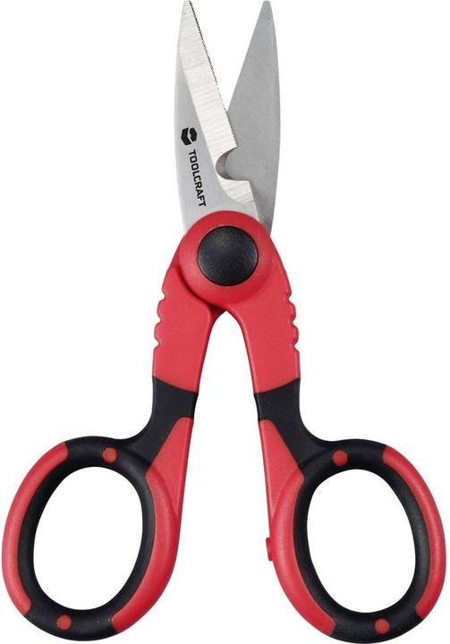 Actual product image Toolcraft TO-9622704 Kabelschneider Geeignet für (Abisoliertechnik) Schläuche (140 mm)