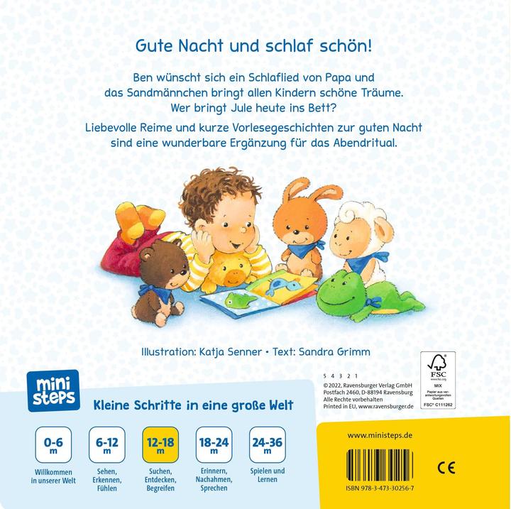 Image du produit Ravensburger Mein erstes grosses Gutenacht-Buch (Allemand, Sandra Grimm, 2022)