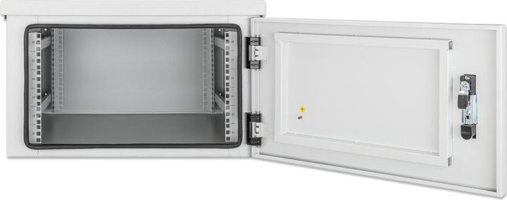 Actual product image Intellinet Industrial IP55 19" wall-mounted distributor with integrated fans, 6 U (6 RU, 19 inch rack)