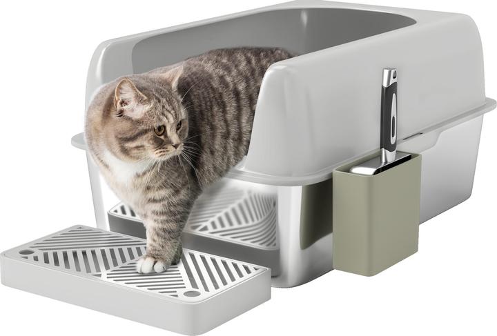 Actual product image PawHut Katzentoilette (Cat litter tray open)