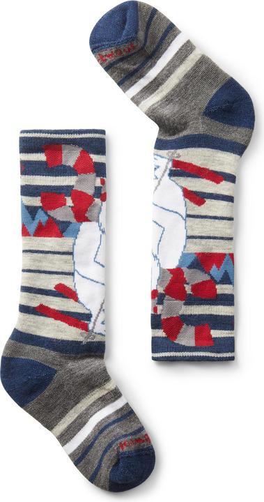 Actual product image Smartwool Kids' Wintersport Full Cushion Yeti Pattern OTC Socks (24)