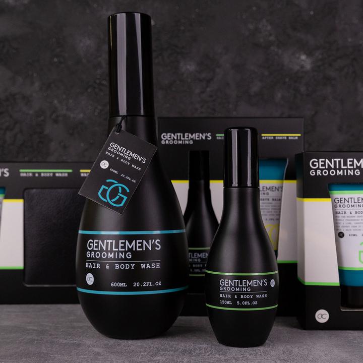 Produktbild Accentra Hair- & Bodywash GENTLEMEN'S GROOMING in kegelförmiger Flasche, 150ml, Duft: Cool Mint & Lime, Farbe (150 ml)
