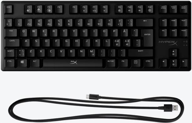 Produktbild HP HyperX Alloy Origins Core PBT HX Red - Mechanical Gaming Keyboard (US, Kabelgebunden)