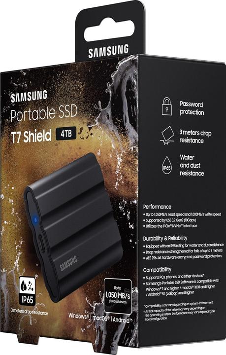 Produktbild Samsung T7 Shield (4000 GB)