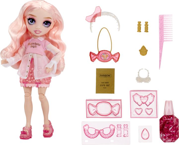 Image du produit Nobrand Rainbow High Crystal Fashion Doll Bella
