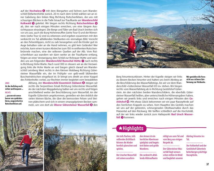 Produktbild Erlebniswandern mit Kindern Schwäbische Alb West (Deutsch, Marcel Gisler, 2023)