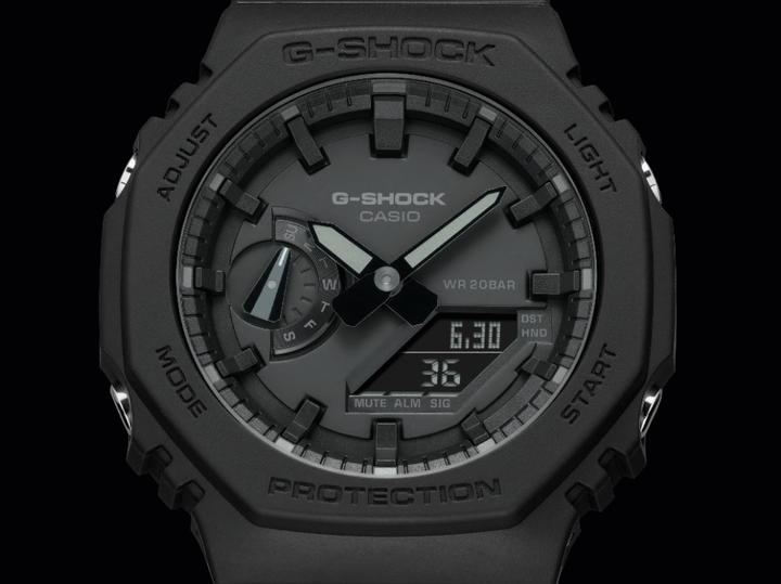 Produktbild G-Shock GA-2100-1A1ER (Chronograph, 45 mm)