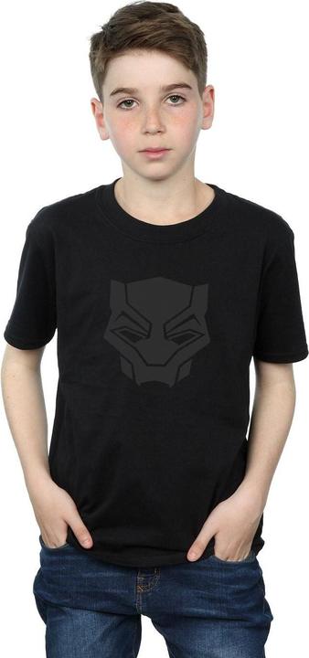 Immagine prodotto Ragazzi Pantera Nera Nero su Nero TShirt (140, 146)