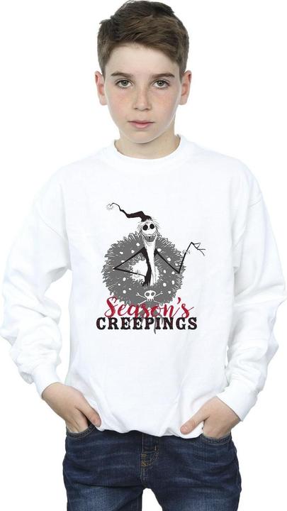 Image du produit Disney - Sweat THE NIGHTMARE BEFORE CHRISTMAS SEASONS CREEPINGS WREATH - Garçon (140, 146)