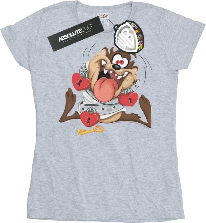 Looney Tunes Taz Valentine's Day Madly In Love TShirt (S)