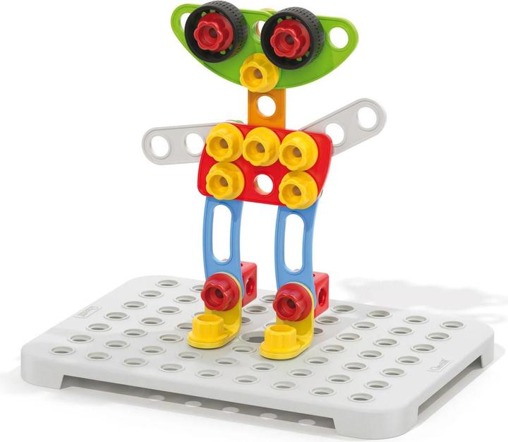 Actual product image Quercetti Tecno Jumbo Starter Set (52 pieces)