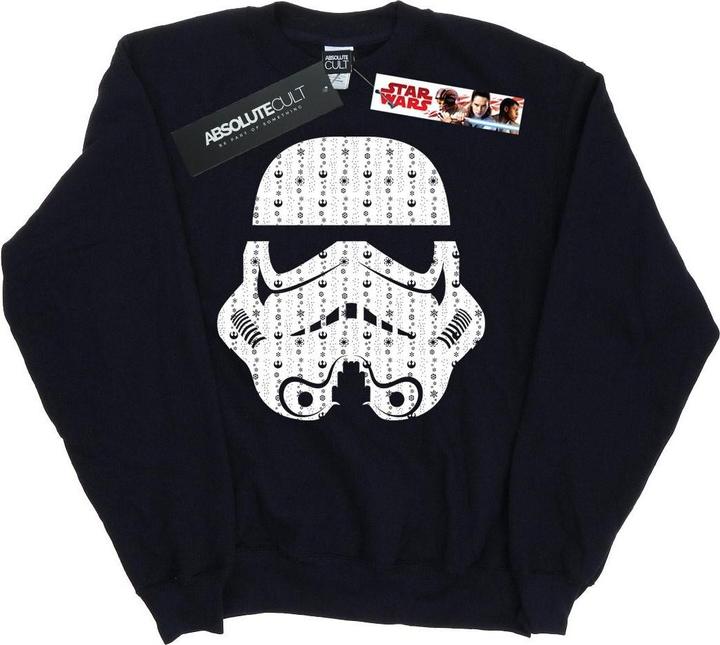 Immagine prodotto Star Wars Christmas Stormtrooper Helmet Felpa Ragazzi (116)