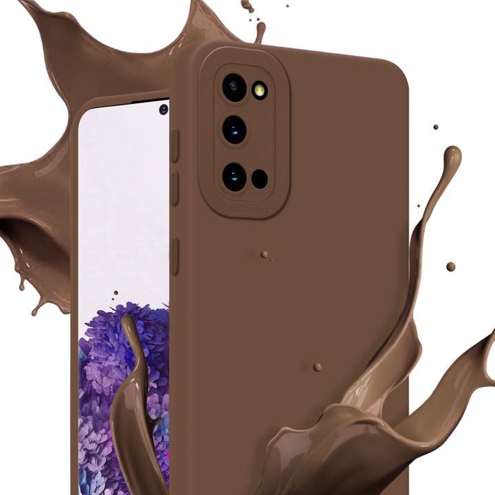 Actual product image Cadorabo Case for Samsung Galaxy S20 in TPU Fluid LM162 Style (Samsung Galaxy S20+)