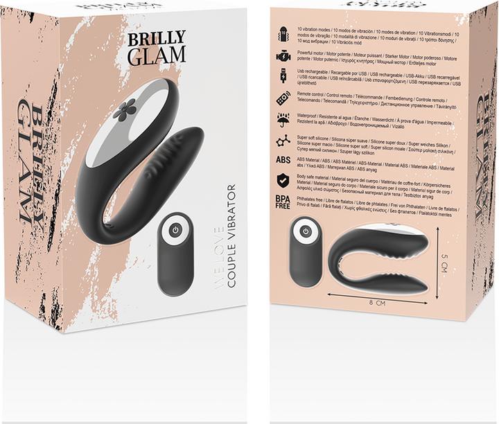Immagine prodotto Brilly glam Vibratore di coppia "We Love" con telecomando