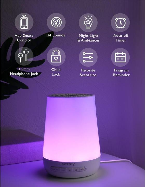 Actual product image Momcozy Baby Sound Machine