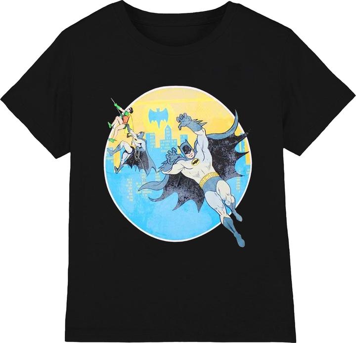 Actual product image Unisex Adult Batman Bat Leap T-Shirt (M)