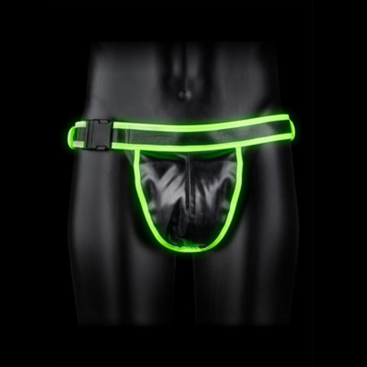 Image du produit Ouch! Buckle Jock Strap - GitD/Black - L/XL (XL)