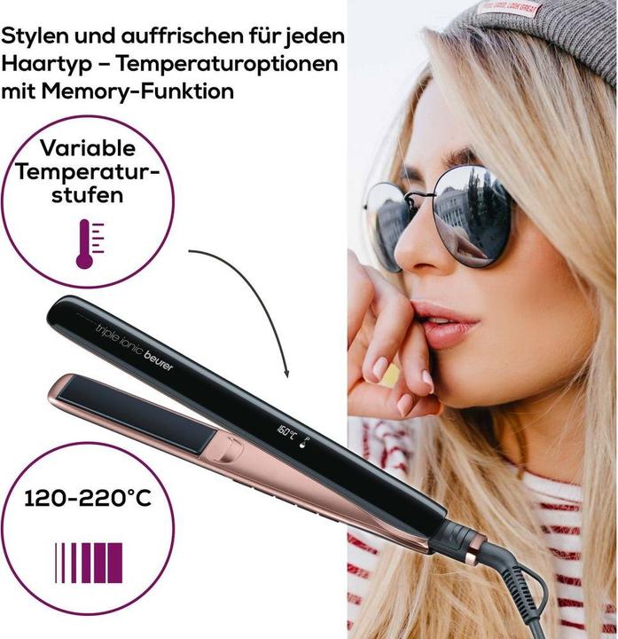 Actual product image Beurer Hs 80 (Straightening iron)