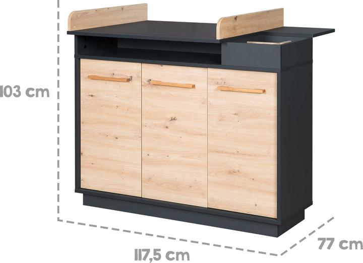 Produktbild Roba Wickelkommode breit Lenn