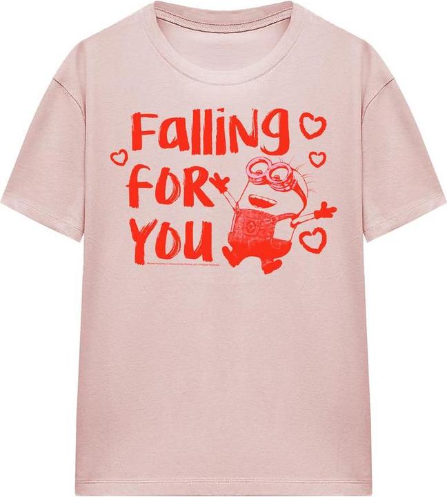 Minions Falling For You Ladies TShirt